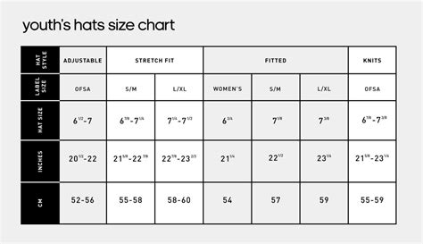 adidas osfm grösse|adidas osfa hat size chart.